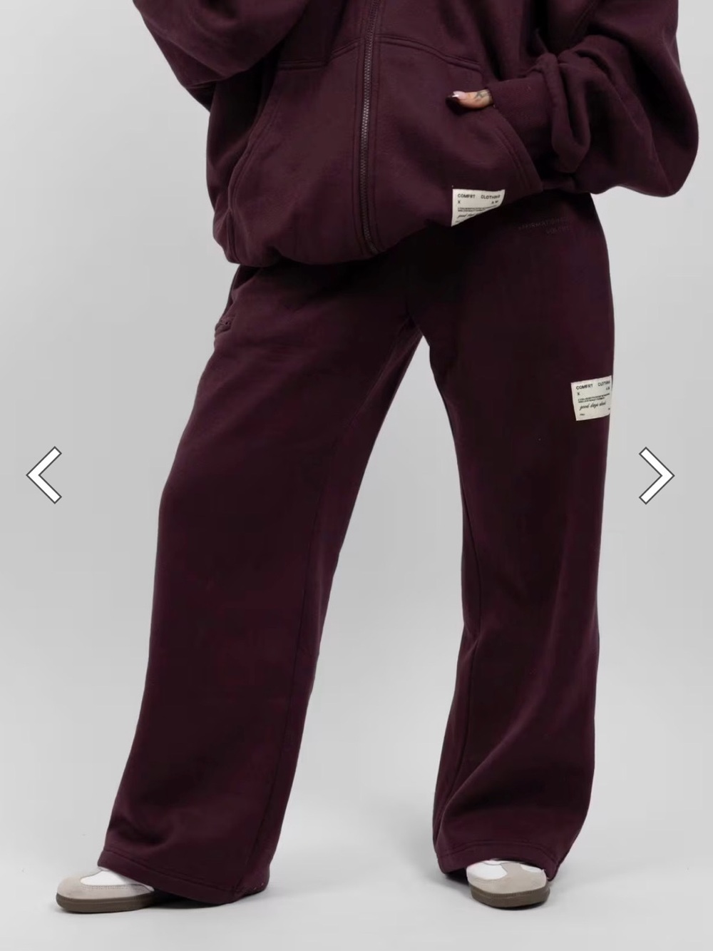 Comfrt Affirmation Straight Leg Sweatpants - Picture 3 of 6
